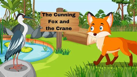 The Crane and the Fox - A Tale of Cunning Disguise and Unexpected Outcomes!