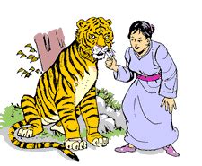  The Tiger's Whiskers - A Tale of Wisdom and Humility Told Through the Lens of Korean Folklore